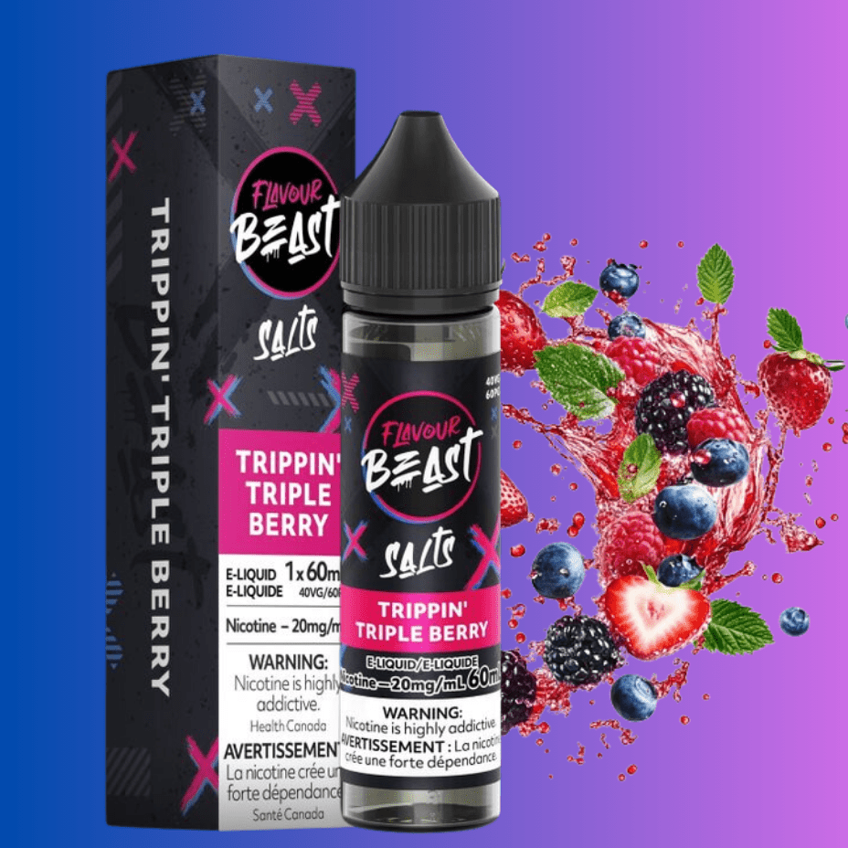 Flavour Beast Salt 60ml - Trippin' Triple Berry - Image 2