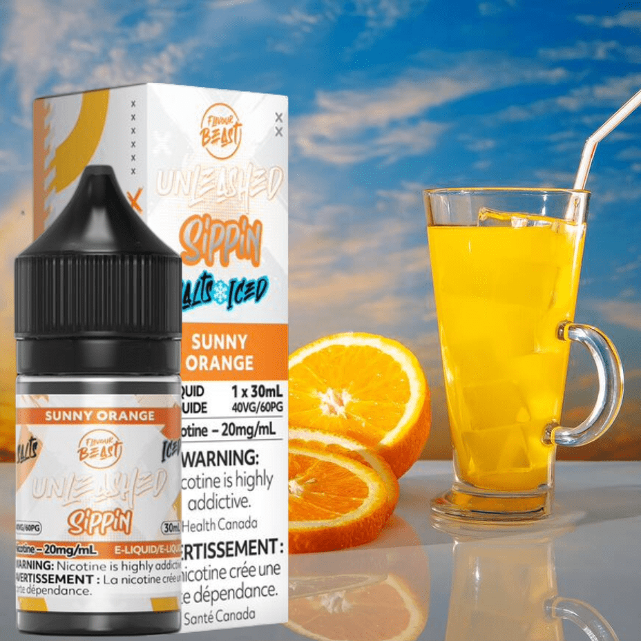 Flavour Beast Unleashed Sippin Salts-Sunny Orange - Image 3