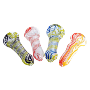 2.5" Fritz Glass Spoon Pipe - Assorted Design