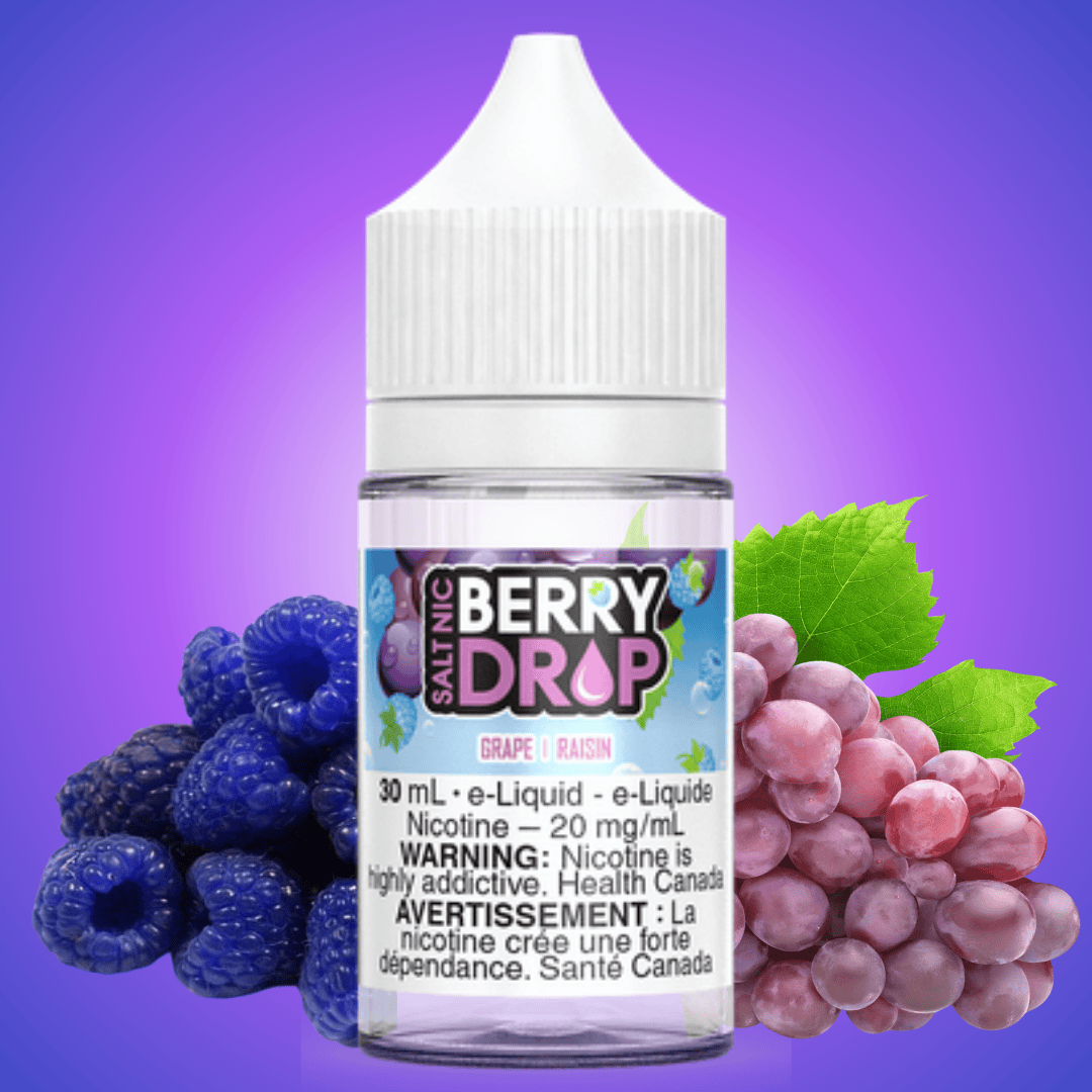 Grape Salt by Berry Drop E-Liquid - Image 2