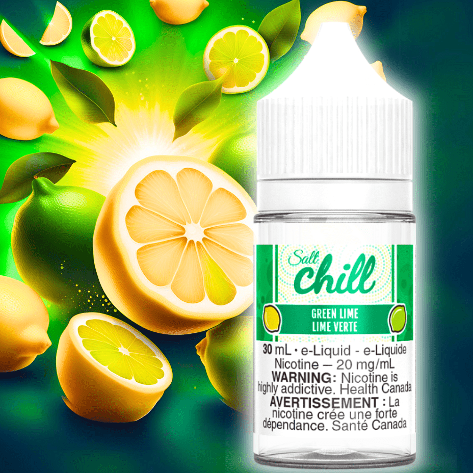 Green Lime Salt By Chill E-Liquids - Image 2