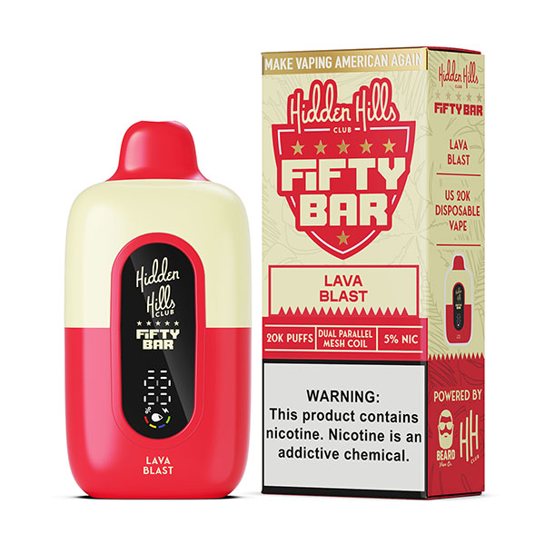 Hidden Hills x Fifty Bar Disposable | 20000 Puffs - Image 6