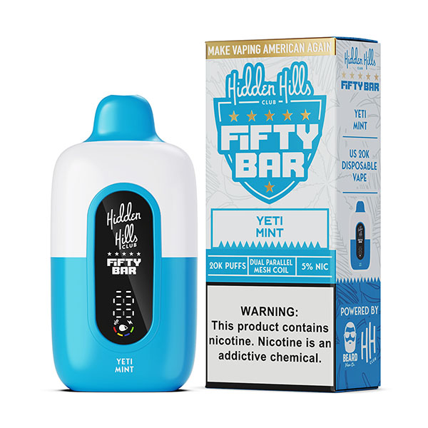 Hidden Hills x Fifty Bar Disposable | 20000 Puffs - Image 3