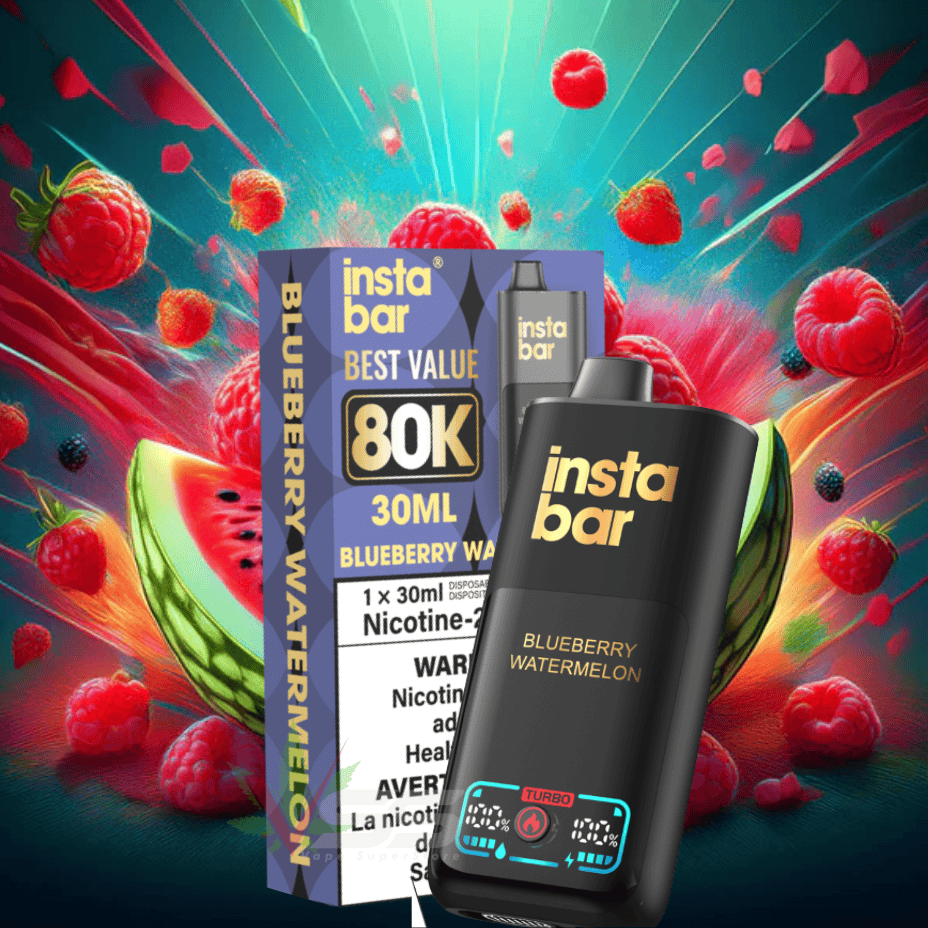 Insta Bar 80K Disposable Vape - Blueberry Watermelon