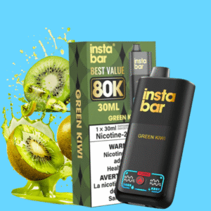 Insta Bar 80K Disposable Vape - Green Kiwi