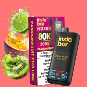 Insta Bar 80K Disposable Vape - Passionfruit Kiwi Lime