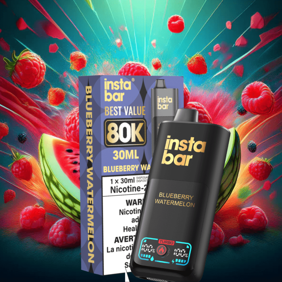 Insta Bar 80K Disposable Vape - Raspberry Watermelon