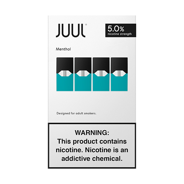 JUUL Menthol Pods 5% – 4 Pack