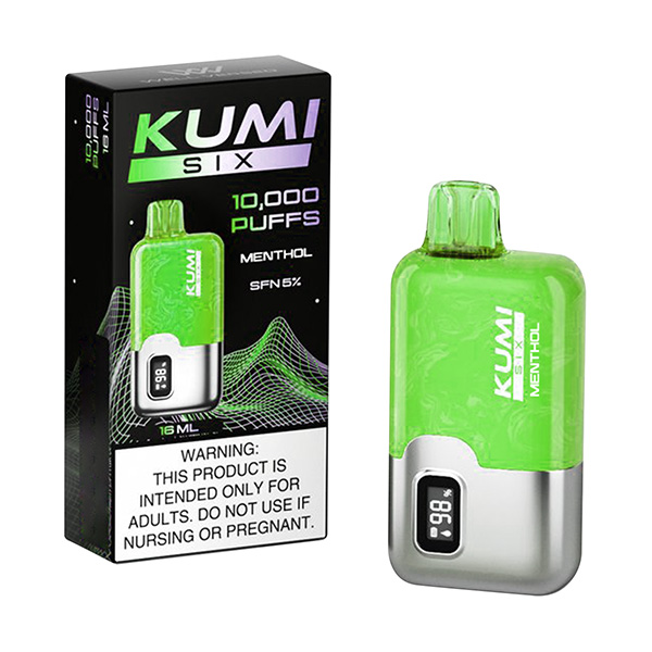 Kumi Six Disposable Vape | 10000 Puffs - Image 10