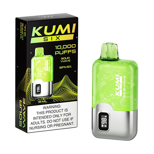 Kumi Six Disposable Vape | 10000 Puffs - Image 7