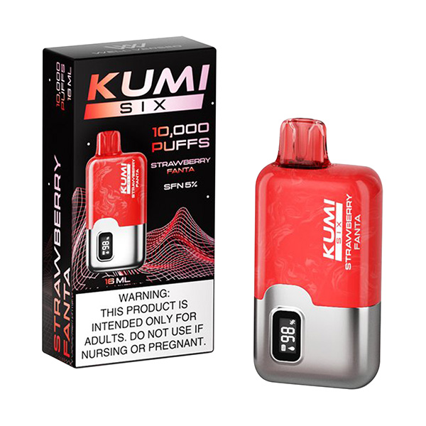 Kumi Six Disposable Vape | 10000 Puffs - Image 6