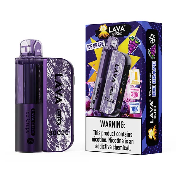 Lava Click Disposable Vape Starter Kit | 30000 Puffs - Image 10