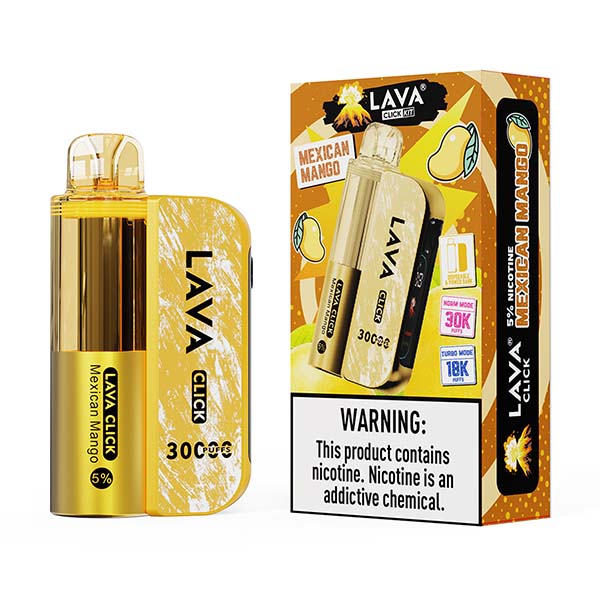 Lava Click Disposable Vape Starter Kit | 30000 Puffs - Image 8