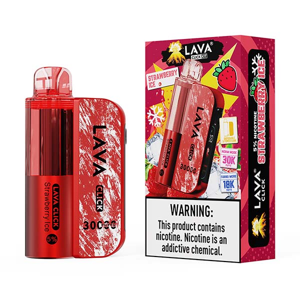 Lava Click Disposable Vape Starter Kit | 30000 Puffs - Image 3