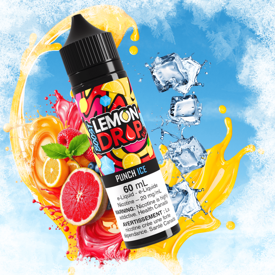 Lemon Drop Boost Salt Nic 60ml - Punch Ice