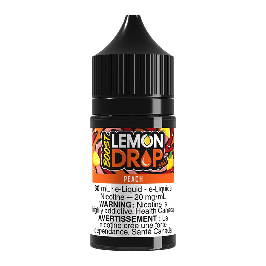 Lemon Drop Boost Salt Nic E-Liquid - Peach 30ml