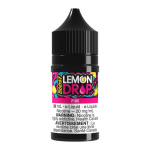 Lemon Drop Boost Salt Nic E-Liquid - Pink 30ml