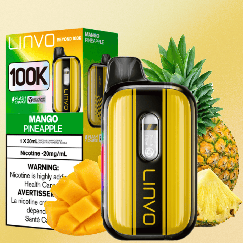Linvo Beyond 100K Disposable Vape - Mango Pineapple