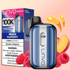 Linvo Beyond 100K Disposable Vape - Peach Raspberry
