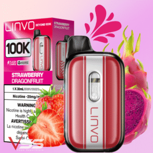 Linvo Beyond 100K Disposable Vape - Strawberry Dragonfruit