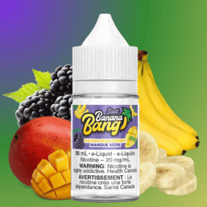 Mango Blackberry Salt by Banana Bang E-Liquid
