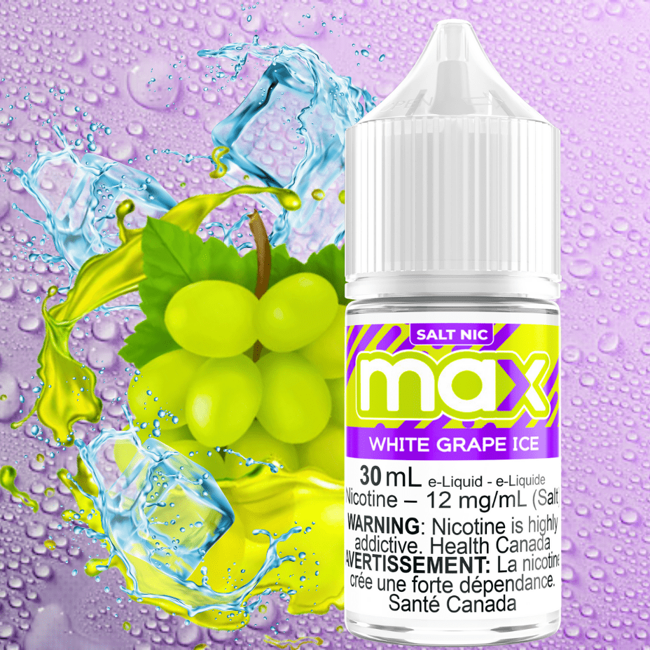 Max E-Liquid - White Grape Ice Salt