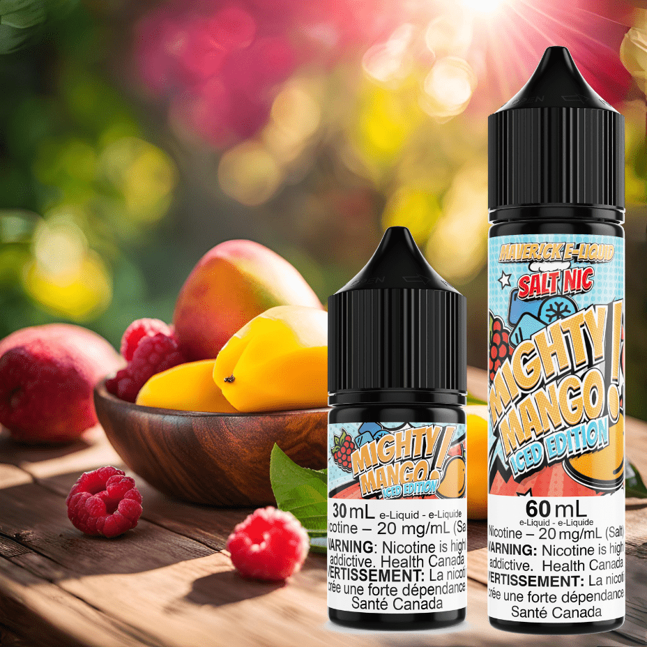 Mighty Mango Iced Salt by Maverick E-Liquid-60mL - Image 3