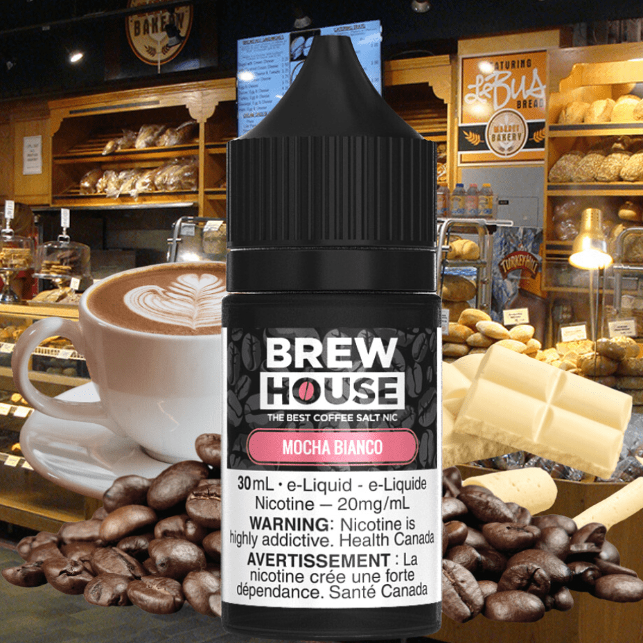 Mocha Bianco Salt by Brew House E-Liquid - Image 3