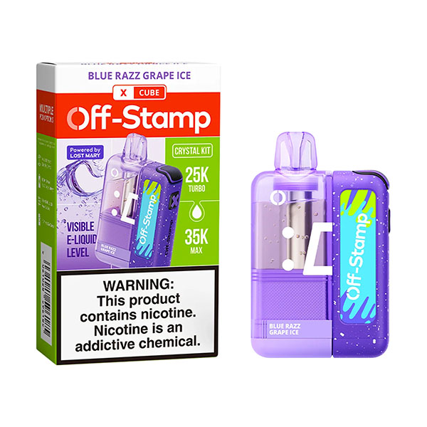 Off-Stamp X-Cube Crystal Disposable Vape Kit | 35000 Puffs - Image 8