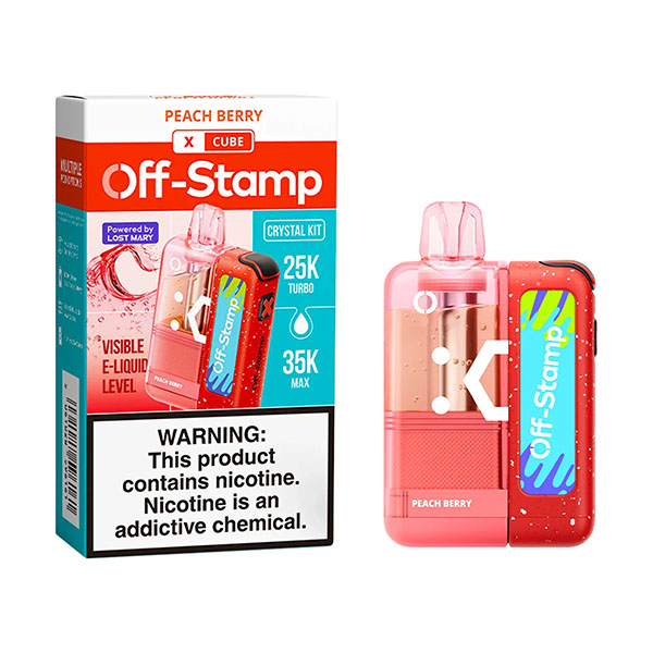 Off-Stamp X-Cube Crystal Disposable Vape Kit | 35000 Puffs - Image 10