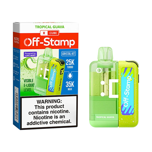 Off-Stamp X-Cube Crystal Disposable Vape Kit | 35000 Puffs - Image 6