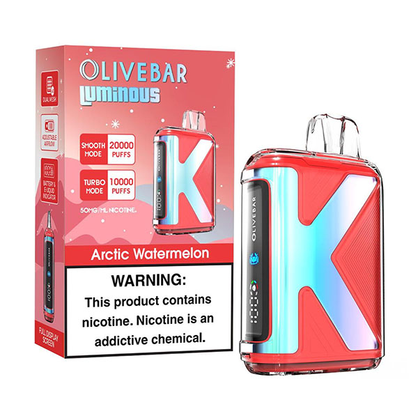 Olive Bar Luminous Disposable | 20000 Puffs - Image 2