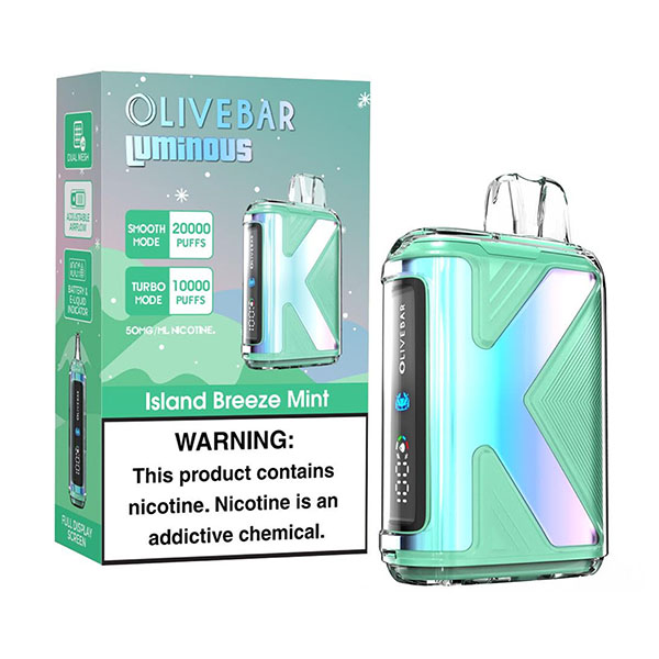 Olive Bar Luminous Disposable | 20000 Puffs - Image 11