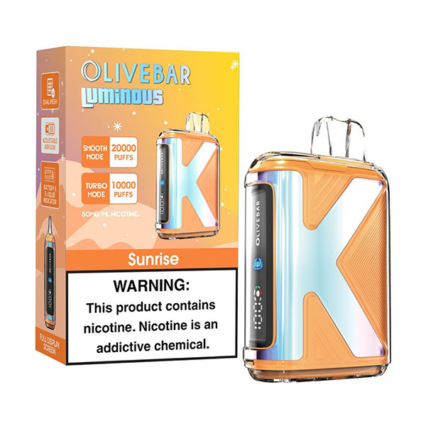 Olive Bar Luminous Disposable | 20000 Puffs - Image 6
