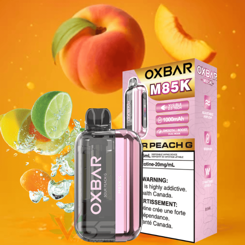 Oxbar M85K Disposable Vape - Sour Peach G