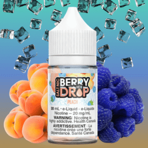 Peach Ice Salt by Berry Drop E-Liquid
