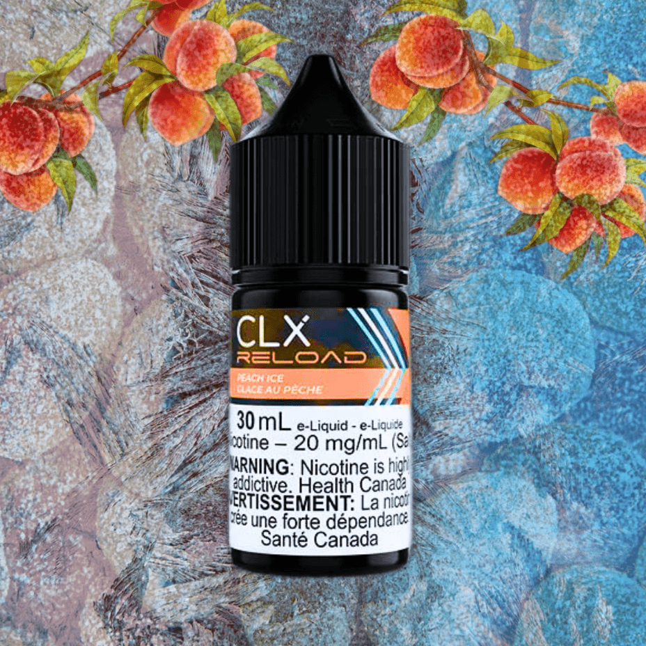Peach Ice Salt by CLX Reload E-Liquid - Image 2