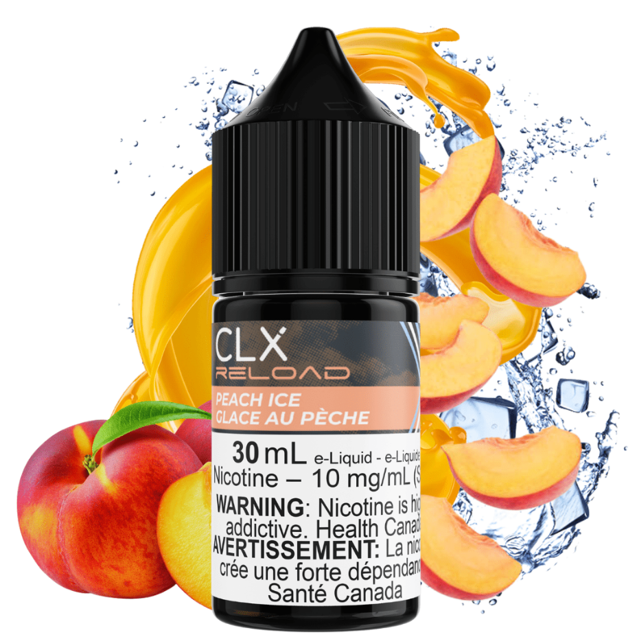 Peach Ice Salt by CLX Reload E-Liquid - Image 3