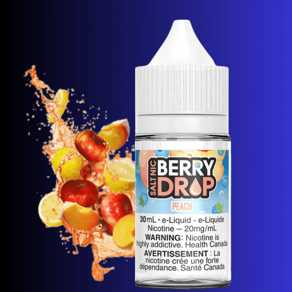 Peach Salt by Berry Drop E-Liquid - Image 2