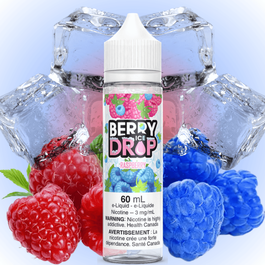 Raspberry Ice by Berry Drop E-Liquid - Image 3