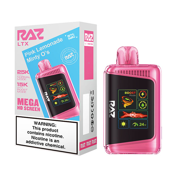 RAZ LTX 25K Disposable Vape | 25000 Puffs - Image 15