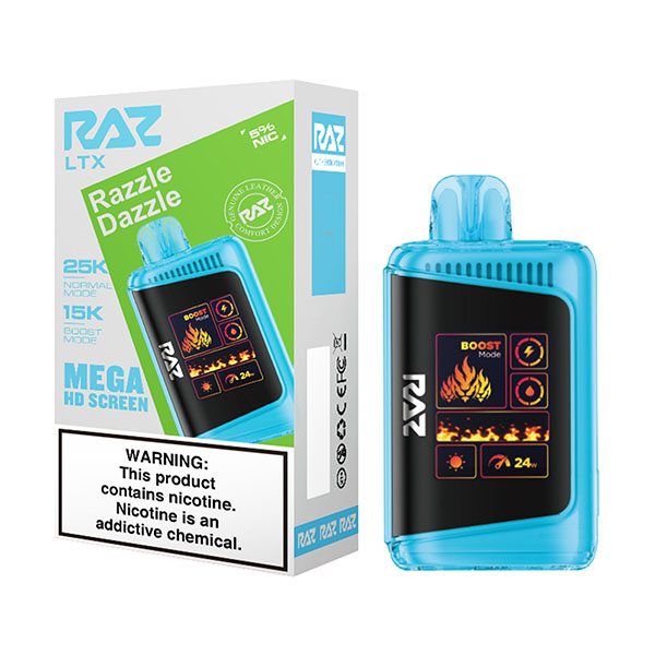 RAZ LTX 25K Disposable Vape | 25000 Puffs - Image 12