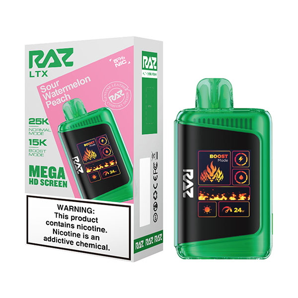 RAZ LTX 25K Disposable Vape | 25000 Puffs - Image 9