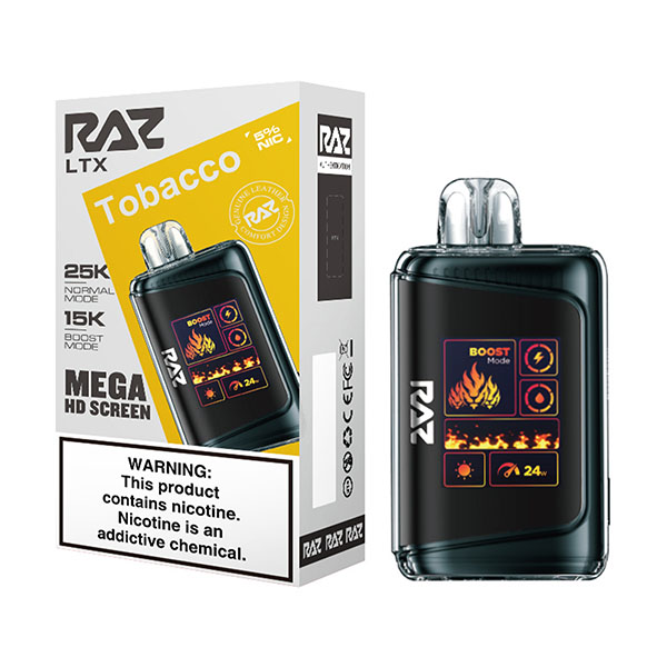 RAZ LTX 25K Disposable Vape | 25000 Puffs - Image 5