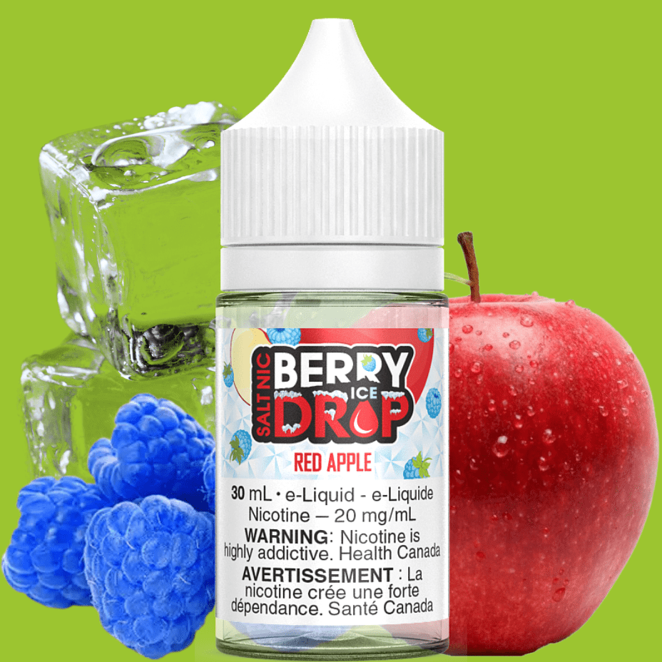 Red Apple Ice Salt by Berry Drop E-Liquid - Image 2