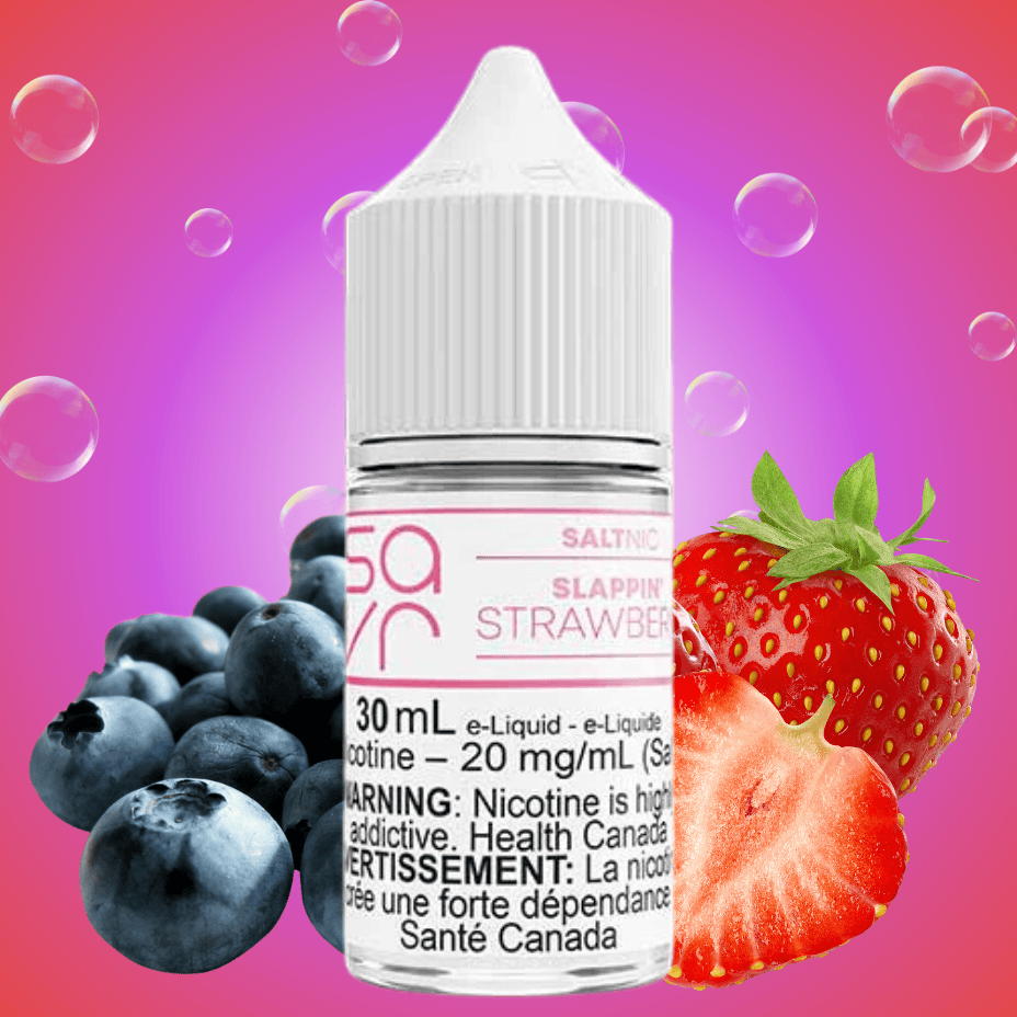 Slappin' Strawberry Salt by Savr E-Liquid