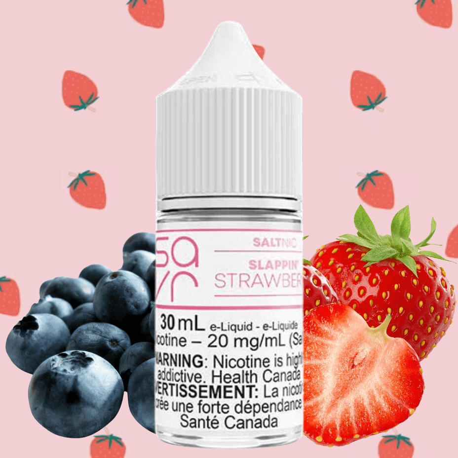 Slappin' Strawberry Salt by Savr E-Liquid - Image 3