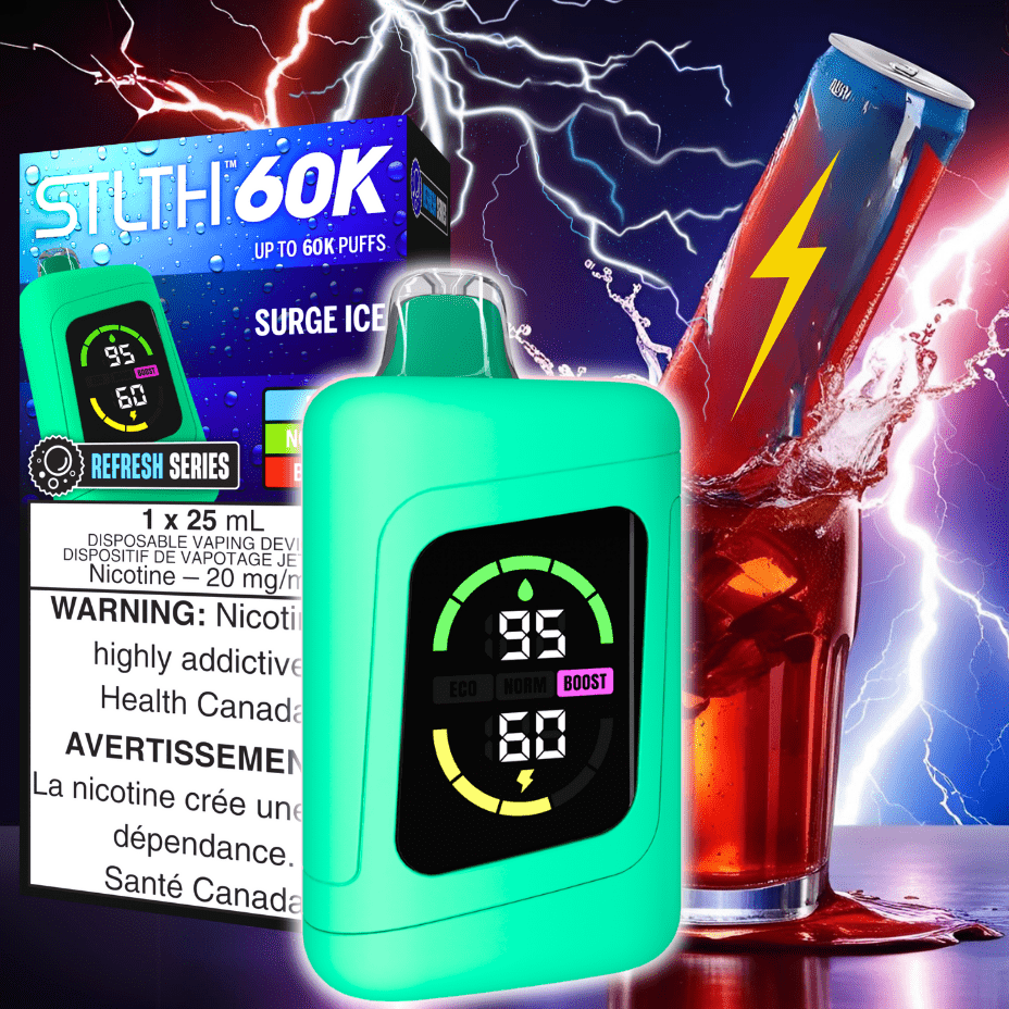 STLTH 60K Disposable Vape REFRESH-Surge Ice - Image 2