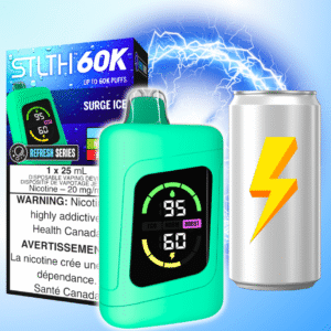 STLTH 60K Disposable Vape REFRESH-Surge Ice