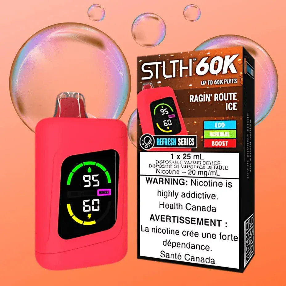 Stlth 60k Refresh Series Disposable Vape - Ragin Root Ice